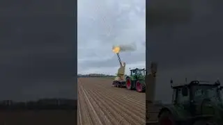 FLAK + Traktor gegen Vogelplage!
