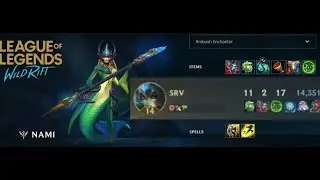 Is NAMI a support!! Insane damage output // brutal support // godlike gameplay[11/2/17] #LolWildRift
