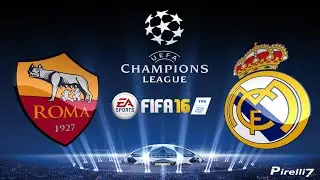 FIFA 16 Predicts: Roma vs Real Madrid |UCL| What a match - Legendary difficulty - by Pirelli7