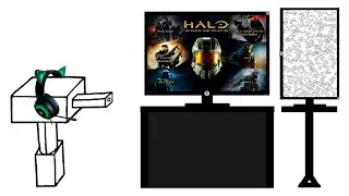 Я видел его в Red vs Blue, вроде норм чел это мистер Halo