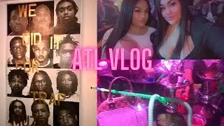 ATLANTA VLOG | Night Clubs, Hookah, Food, Trap Museum