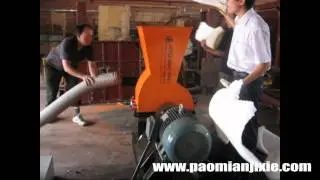 STYROFOAM SHREDDER WORKING VIDEO