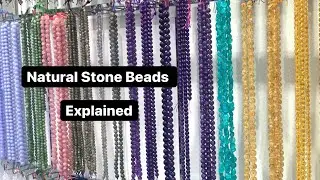 Natural Stone Beads Explained/ Amazonite, Citrine & more/ Beads Bracelets #Crystalgems