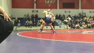 2020 149-pound KCAC-SAC men's wrestling championships final