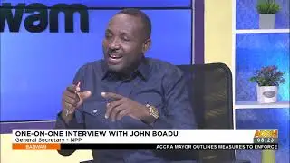 One-on-one interview with John Boadu - Badwam Mpensenpensemu on Adom TV (1-2-22)
