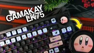 Un TECLADO Mec&aacute;nico SILENCIOSO con PANTALLA |  Gamakay LK75