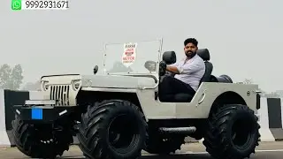 Modify jeep maker contact ☎️9992931671 #jeep #trendingreels #harshjainmotors #modifiedjeep #viral