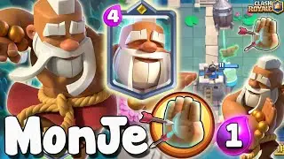 💪NUEVO CAMPE&Oacute;N MONJE ESTAD&Iacute;STICAS, GAMEPLAY, COSTE HABILIDAD 💥 SNEAK PEEK CLASH ROYALE - Ione Gamer