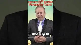 February 20 Birthday Personality Traits #shorts #pisces #astrology #personality #characteristics