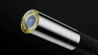 Industrial Videoscope Borescope Inspection Camera 360 Degree Joystick Articulation 4.3'' Display