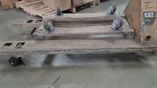 GovDeals: **** CAT HEAVY-DUTY MANUAL PALLET JACK **** (I)