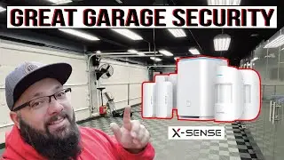 Installing a Garage Security System - X-Sense affordable Home Security System.