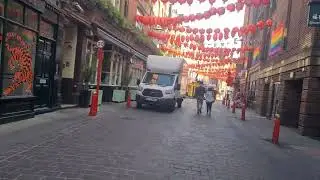 LISLE STREET in London Chinatown!! (September 2022) Walking Through