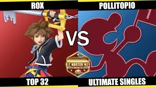 Bit Master #14 Top 32 - Rox(Sora) Vs. Pollitopio(Game & Watch) SSBU Ultimate Singles