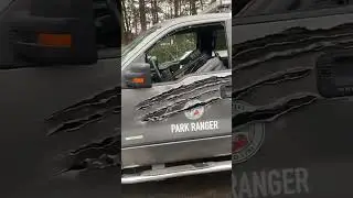 BIGFOOT DESTROYS PARK RANGER'S TRUCK!