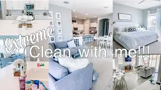 Extreme speed clean | extreme quick clean | extreme clean with me 2020
