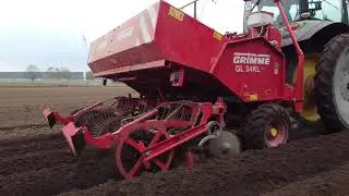 Kartoffeln pflanzen 2021 | Grubbern, Steineroden, Pflanzen | John Deere und GRIMME