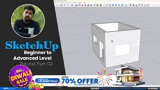 Master SKETCHUP & Vray in 30 Days | Beginner To Advanced Tutorial Part 02