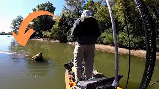 Old Town Autopilot Kayak - SHALLOW Water Beast