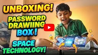 Vlog 2 - Unboxing Magic Password Wala Drawing Box! | Smart Geometry Box Unboxing #vlog #kids 