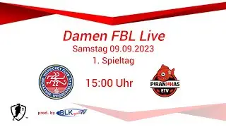 1. Floorball Bundesliga Damen - UHC Sparkasse Weißenfels vs. ETV Piranhas Hamburg