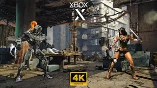 Killer Instinct (Xbox Series X) Fulgore vs Orchid | 4K 60FPS HDR - Ultimate Combo Exhibition!
