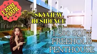 SkyView Residence/Penthouse/1500sqft/FREEHOLD
