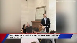 Sen. Tom Cotton's lunch with lawmakers event