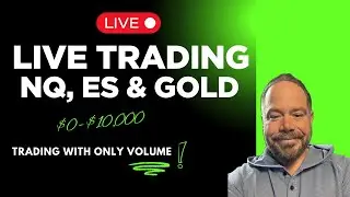 Live NQ, ES & Gold Futures Trading, Real Setups, Real Risk, Real Results