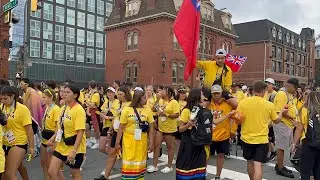 2023 10th NAIG North American Indigenous Games opening Ceremony at Scotia Center Halifax Canada