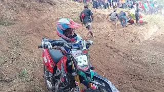 PEMBALAP MOTOR TRAIL JAWA TIMUR BERLAGA DI ARJOSARI KALIPARE MALANG