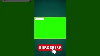 Free Green Screen Frame for YouTube Shorts | 100% Copyright Free Green Screen Frame