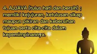KHOTHBAH BUDDHA //REFERENSI CALON PEMIMPIN NEGARA INDONESIA// SEPULUH RAJA DHAMMA