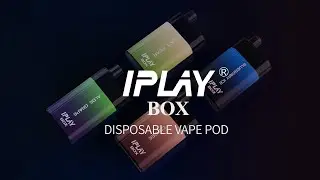 Unboxing of IPLAY BOX 12000 Puffs Disposable Pod