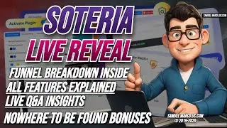 Soteria Review Webinar Replay 🔵 Soteria LIVE DEMO + OTO + Q&A + Coupon + Bonuses 🔵 Soteria Review