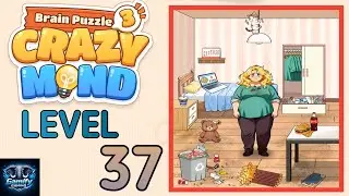 Brain Puzzle 3 Crazy Mind Level 37 |Glow-Up Comeback| Walkthrough