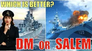 Salem or Des Moines? Which one would you pick? The Tier X Cruiser Showdown You NEED to See WoWs
