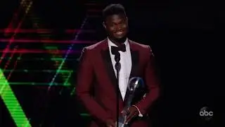 Zion Williamson Wins Best College Athlete | ESPY Awards 2019 | HD