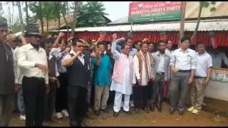 37th BJP Foundation Day Celebration at Kumbi Mandal Office with Ex-Minister Shri N.Mangi Singh