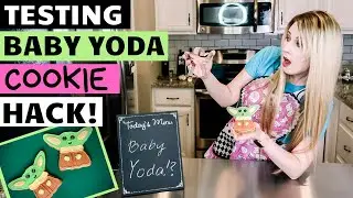 BABY YODA COOKIE HACK! || DISNEY DECORATING