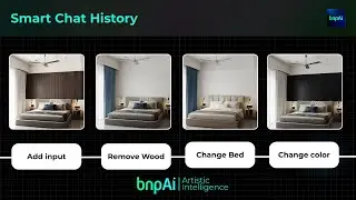 Edit Renders Using Chat, Simple Prompts and Reference Images | AI Interior Design Tutorial (BNP AI)