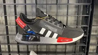 Adidas NMD R1 V2 (Core Black/Footwear White/Scarlet) - Product Code: GW5726