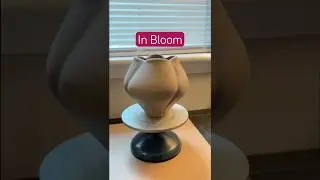 Hand-thrown and sculpted - going for the energy of unfolding petals in bloom
