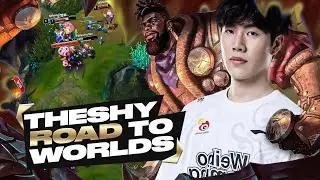THESHY'S ROAD TO WORLDS BEGINS - LPL PLAYOFFS VS NIP - CAEDREL