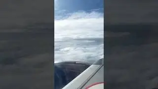 Cloudy weather cloud view #flightviews #flightvideos #cloudvibes #cloudview