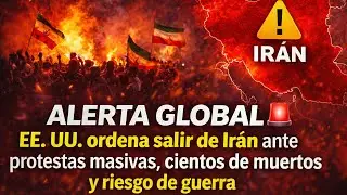 🚨EE. UU. lanza alerta urgente: “Salgan ahora de Irán” mientras crece el riesgo de ataques militares
