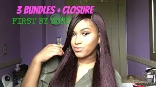 3 Bundles+Silk Base Closure $20 First by Zury | Hair Review