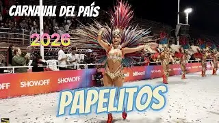 CARNAVAL DEL PAÍS 2026/COMPARSA PAPELITOS 4K GUALEGUAYCHÚ