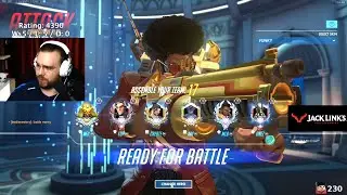 ml7 plays as Baptiste like a boss - Overwatch Season 28 Top 500 [ Full match ]