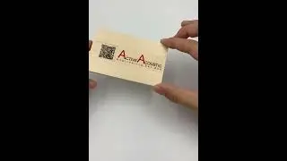Wood credit card usb flash drive